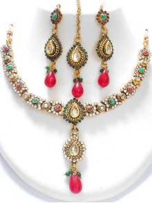 Polki Necklace Set